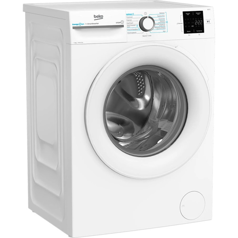 Пральна машина Beko BM1WFSU38033WW (8 кг, інвертор, пар)