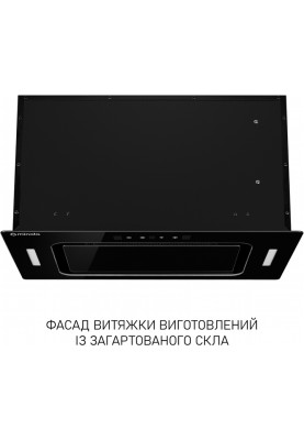 Витяжка Minola BGH 5677 BL 1000 LED (пульт, повновбудована)