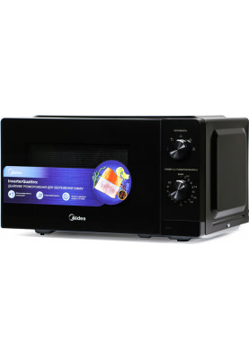 Мікрохвильова піч MIDEA MM7P012MZ-B (чорна, інвертор)
