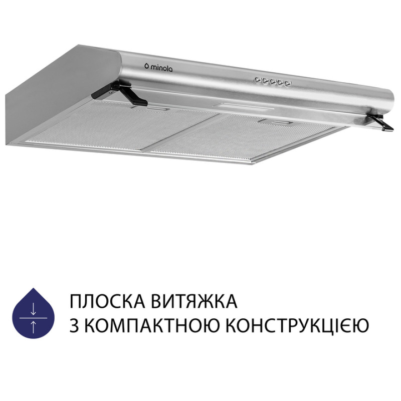 Витяжка Minola HPL 615 I (плоска) УЦІНКА