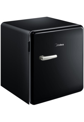 Холодильник MIDEA MIDEA MDRD86SLF30 (50 см, чорний, ретро)