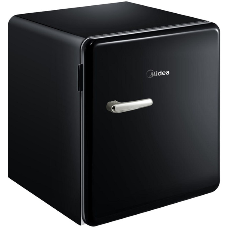 Холодильник MIDEA MIDEA MDRD86SLF30 (50 см, чорний, ретро)