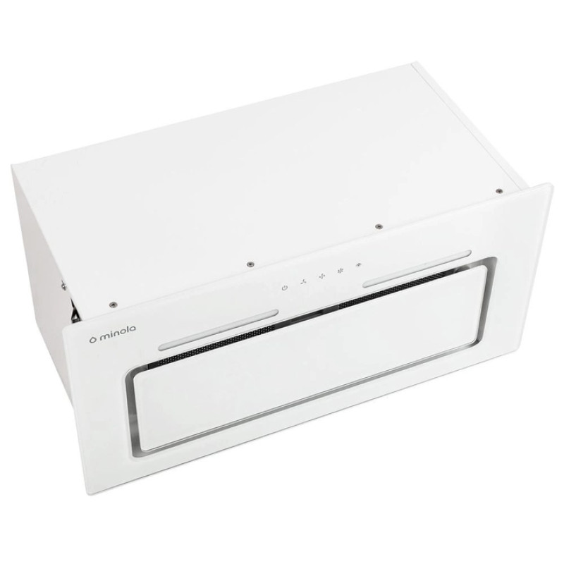 Витяжка Minola HBI 6673 WH GLASS 1000 LED Line (повновбудована)