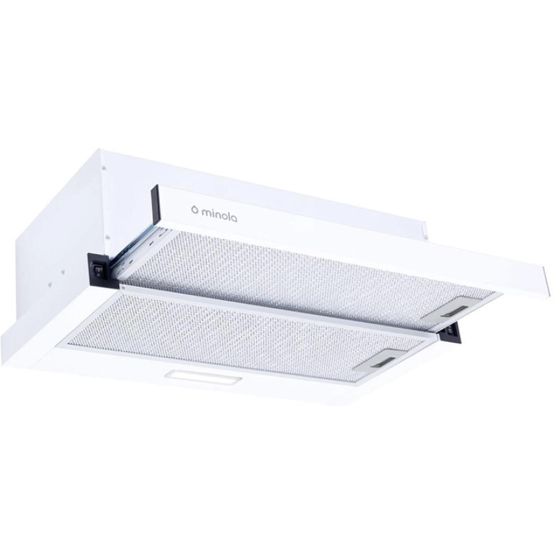 Витяжка Minola HTL 6214 WH 700 LED (телескопічна)