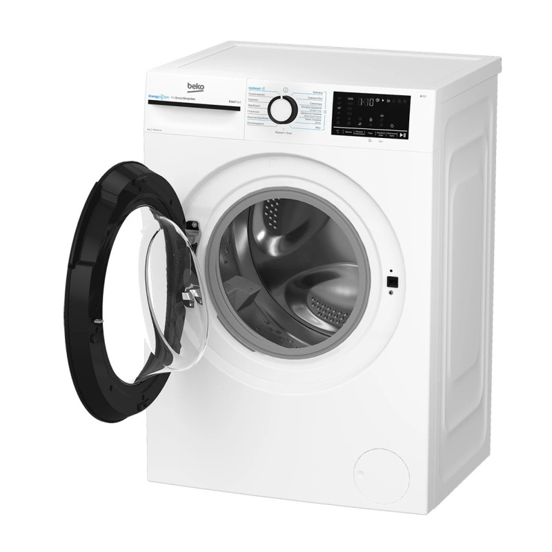 Пральна машина Beko BM3WFU46245WB (6 кг, інвертор, чорн. люк)