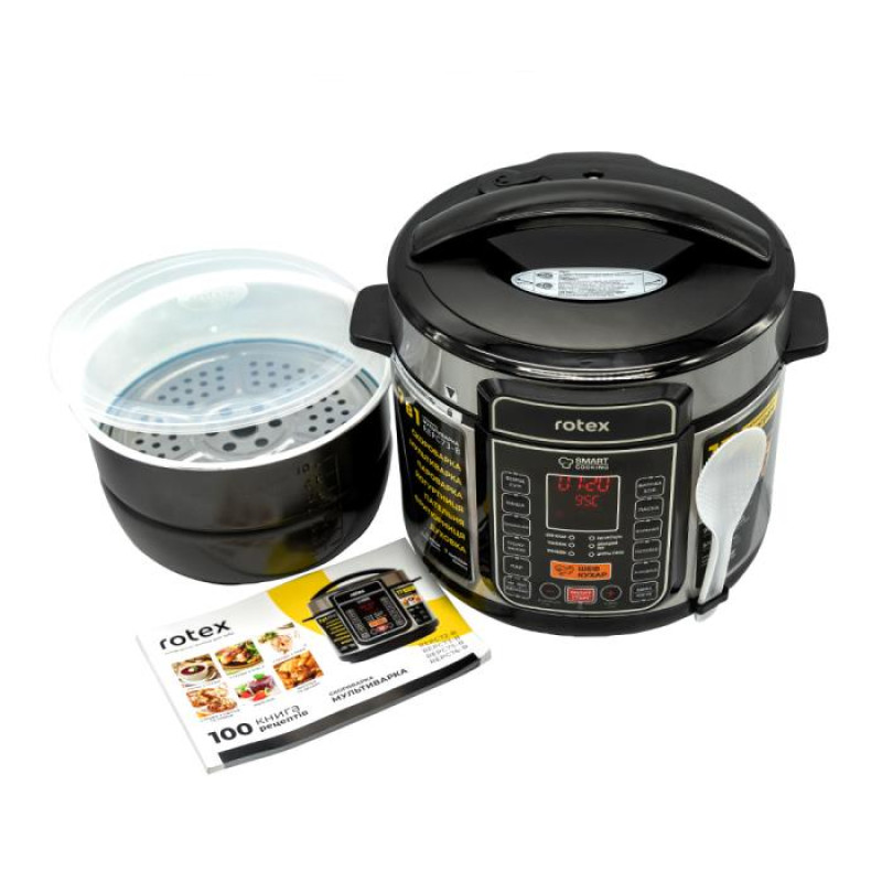 Мультиварка-скороварка Rotex REPC73-B