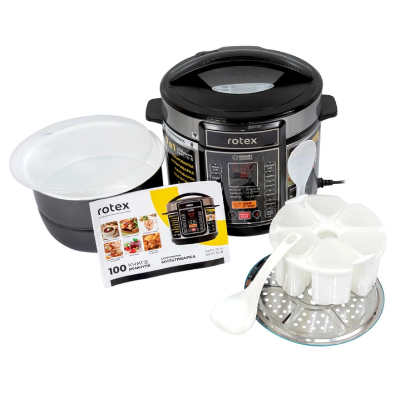 Мультиварка-скороварка Rotex REPC76-B