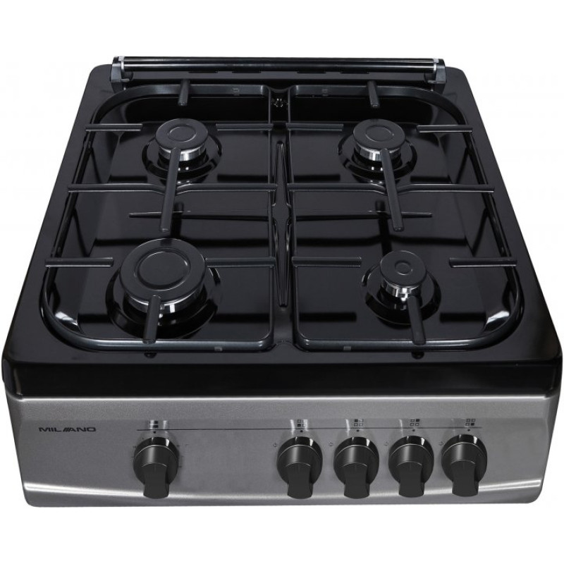 Плита газова Milano ML50 G1/01 графіт (газ.контр.)