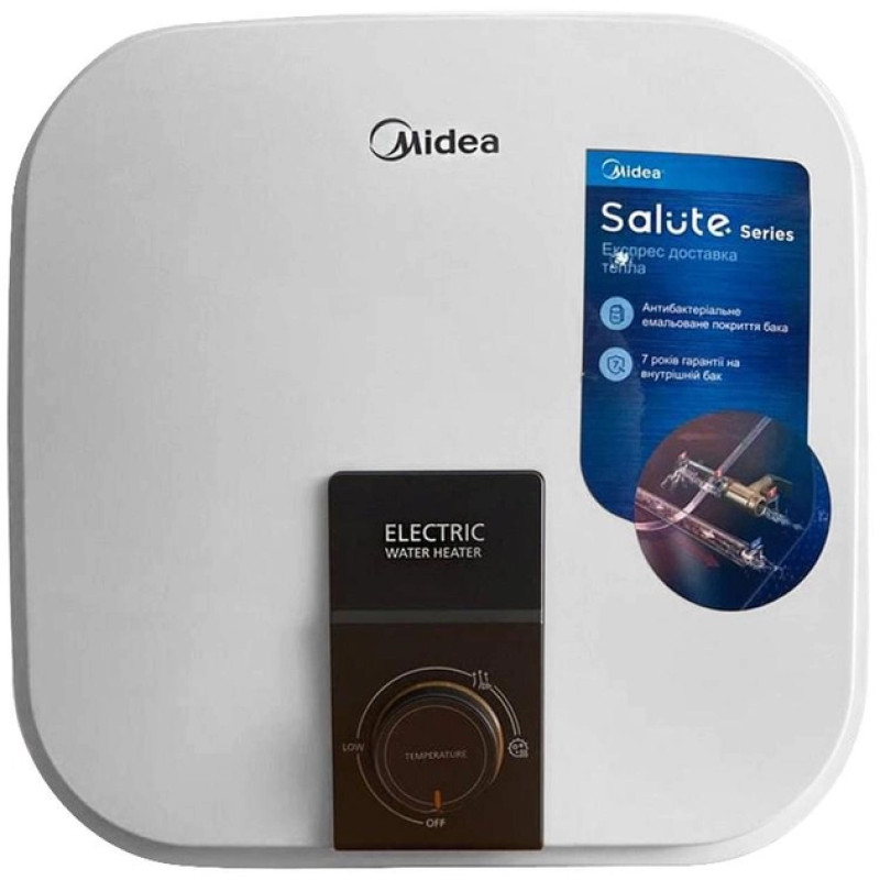 Водонагрівач Midea PRIME компакт D10-20VI (O) (10л. Над мийкою)