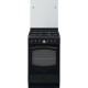 Плита комбінована Indesit IS5G8MHA/E (ретро, антацит)