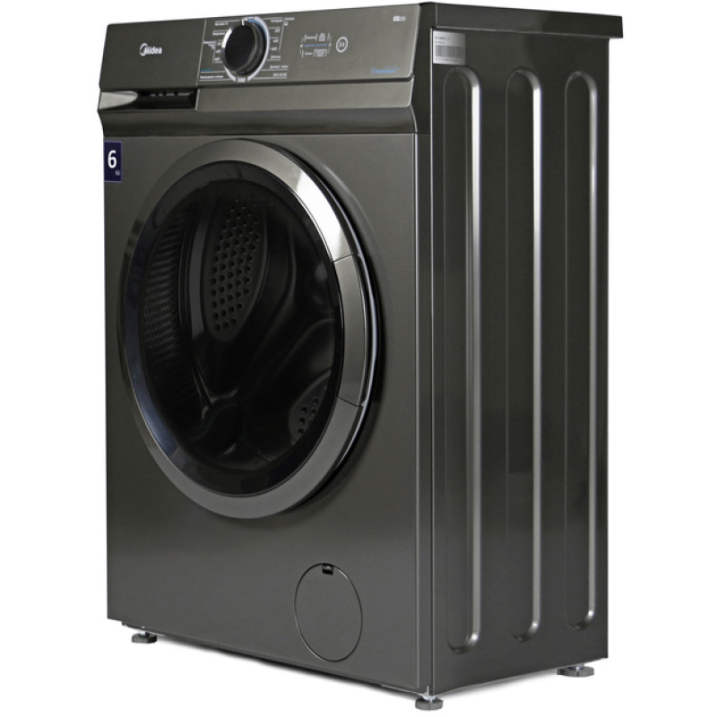 Пральна машина MIDEA MF100W60/ T-UA (графіт)