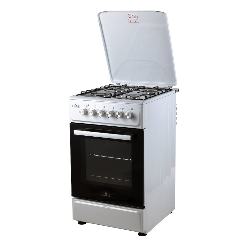 Плита комбінована CASTLE CPG-50W (біла)
