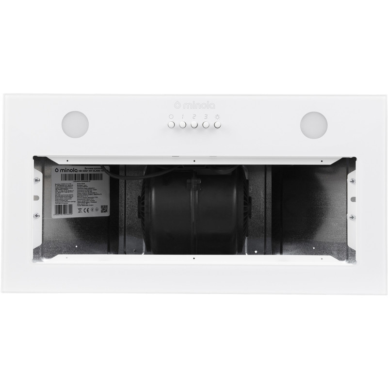 Витяжка Minola HBI 52621 WH GLASS 700 LED (повновбудована)