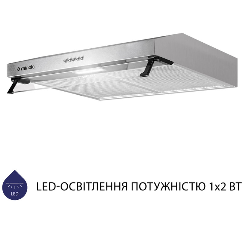 Витяжка Minola HPL 614 I (плоска)