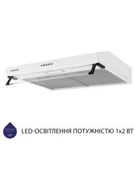 Витяжка Minola HPL 614 WH (плоска)
