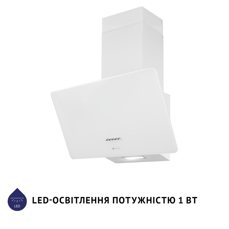 Витяжка Minola HDN 6224 WH 700 LED (похила)