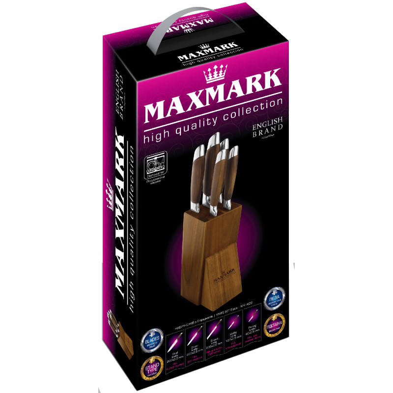 Набір ножів MAXMARK MK-K09 (6пр)