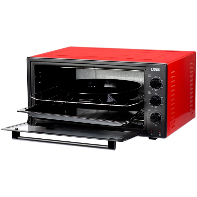 Духовка LIDER 4823 ECO BLACK-RED
