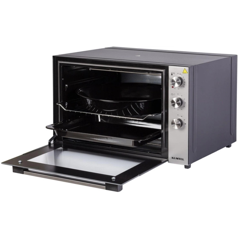 Духовка KUMTEL LX-9320 BLACK-INOX (70 л)