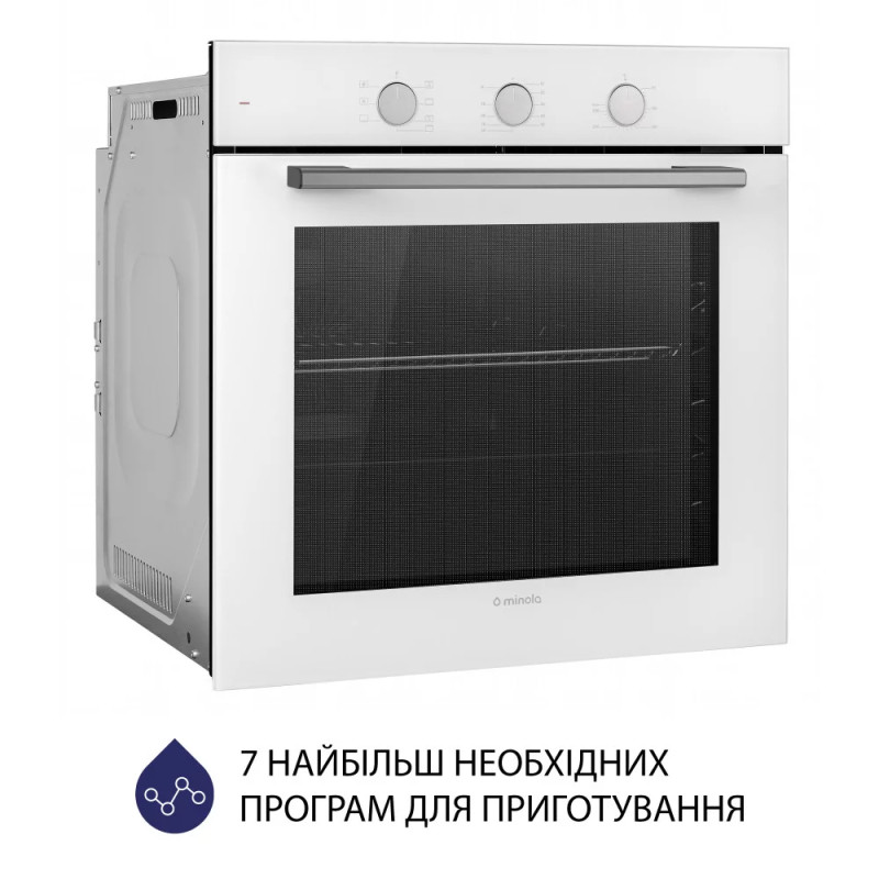 Духова шафа Minola EO 675 WH конвекція