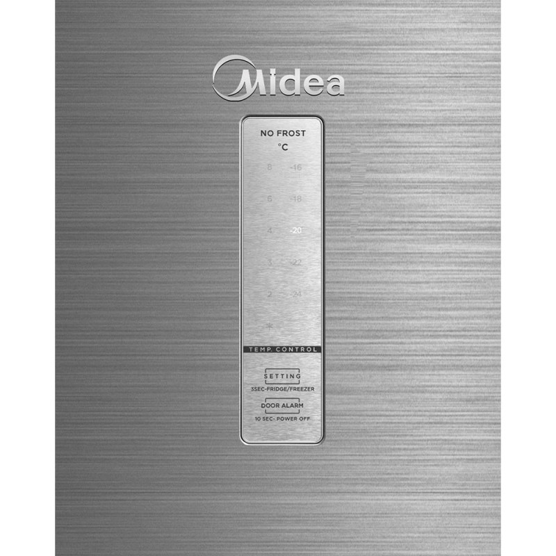 Морозильна камера MIDEA MDRU385FZE46 (1,85 м, Нерж.Дисплей)