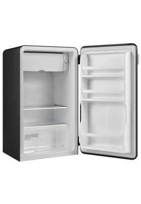 Холодильник MIDEA MDRD142SLF30 (85 см, чорний, ретро)