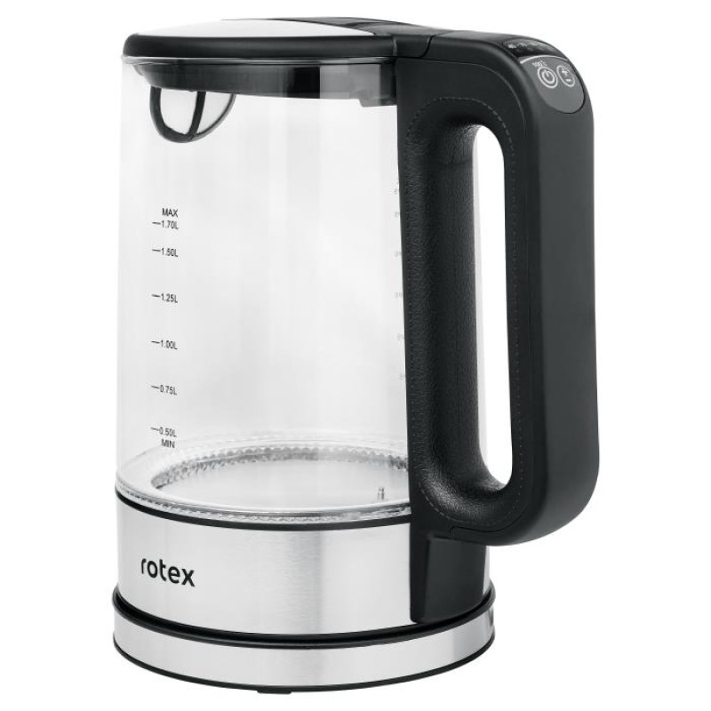 Чайник Rotex RKT85-GS Smart (скло, підсвітка)