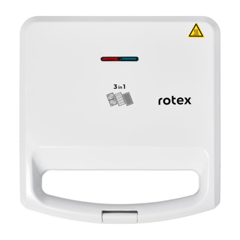Бутербродниця Rotex RSM220-W (3 в 1)