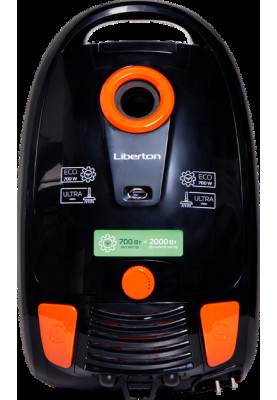 Порохотяг LIBERTON LVC-0701B ECO Black (мішок)