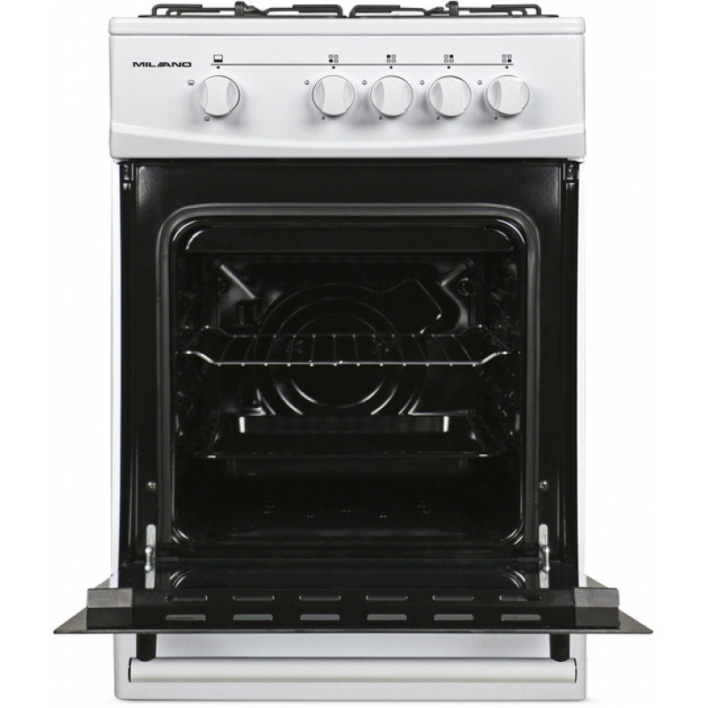 Плита газова Milano ML55 G0 /01+біла (50х50)