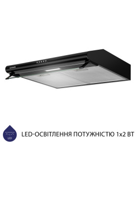 Витяжка Minola HPL 615 BL (плоска)
