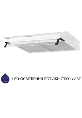 Витяжка Minola HPL 615 WH (плоска)