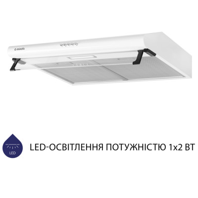 Витяжка Minola HPL 615 WH (плоска)