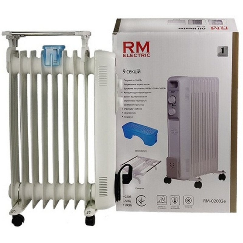 Радіатор масляний RM Electric RM-02002e УЦІНКА