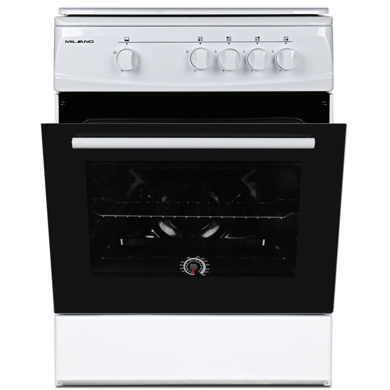Плита газова Milano ML60 G1/01 біла (60х60 газ.контр.)