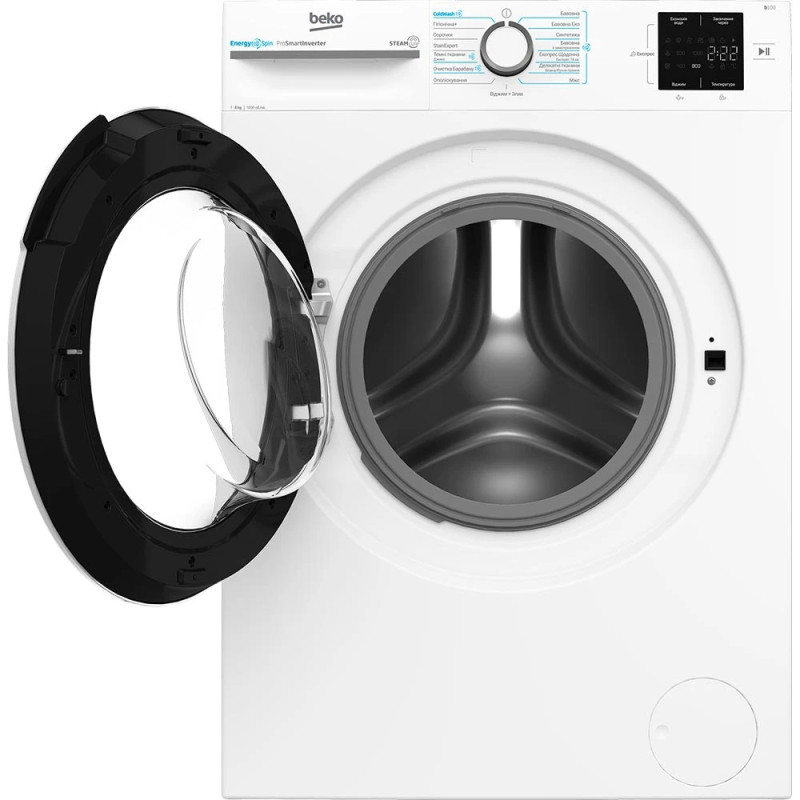 Пральна машина Beko BM1WFSU38033WW (8 кг, інвертор, пар)