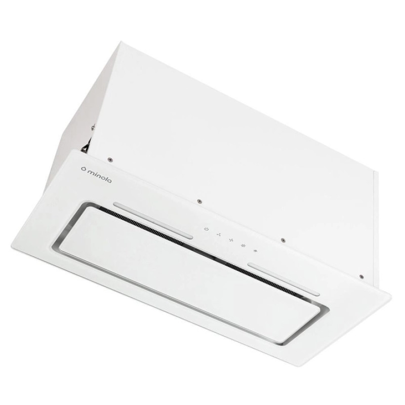 Витяжка Minola HBI 6673 WH GLASS 1000 LED Line (повновбудована)