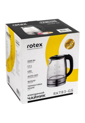 Чайник Rotex RKT83-GS (скло, підсвітка)