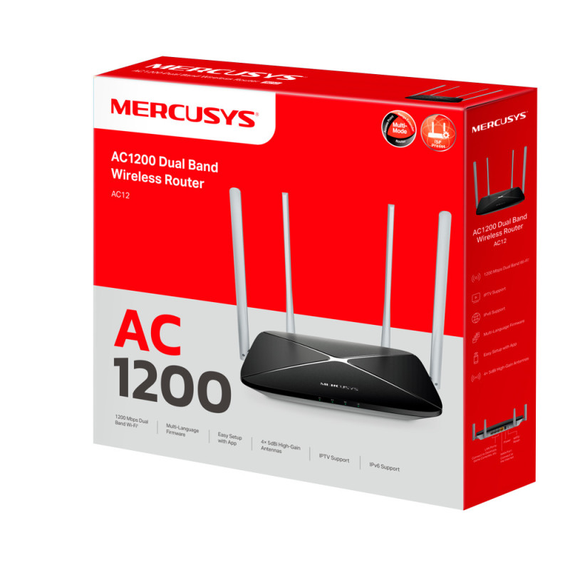 Маршрутизатор Mercusys AC12