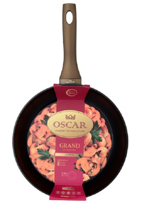 Сковорода OSCAR GRAND 28 см б/кришки