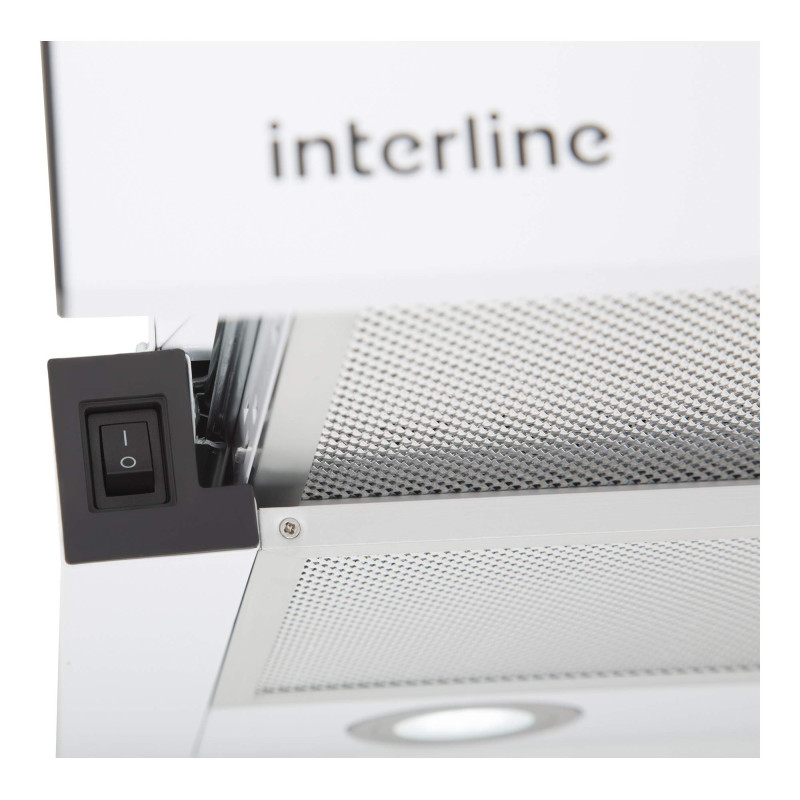 Витяжка  INTERLINE SLIM WH A/60/2/T телескоп (60см, 700куб)