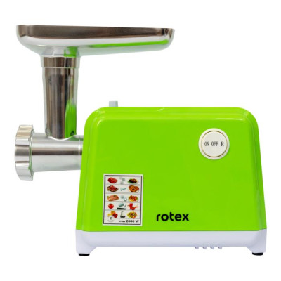 М'ясорубка Rotex RMG202-G Vega шатківниця, томатопрес