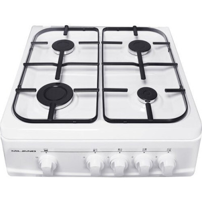 Плита газова Milano ML50 G1/01 біла (газ.контр.)