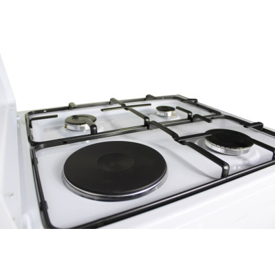 Плита комбінована Milano ML50 E21+біла (3+1)