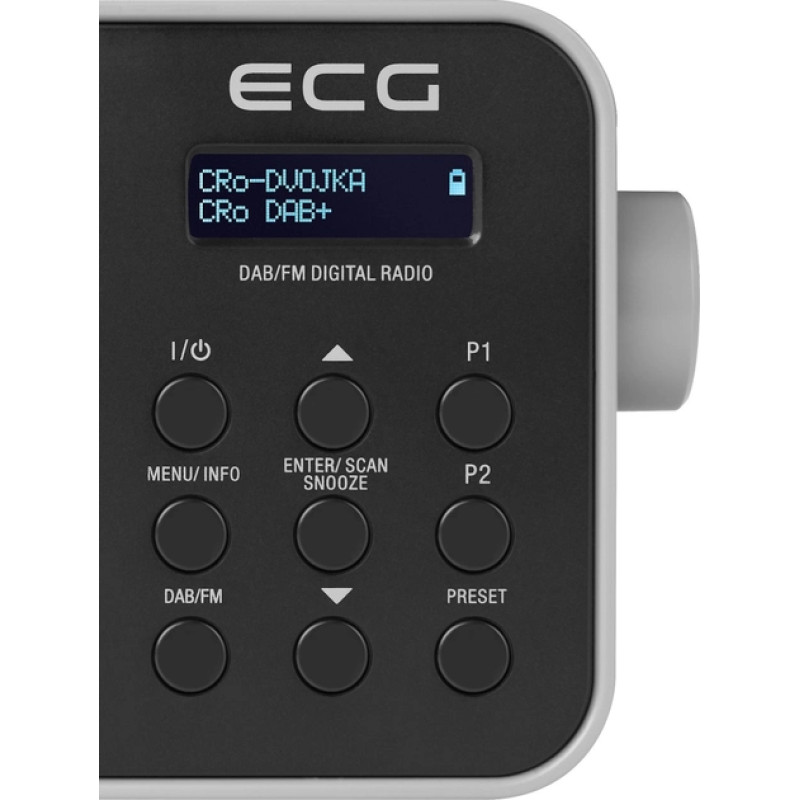 Радіоприймач ECG RD 110 DAB Black