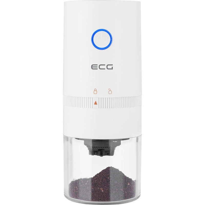 Кавомолка ECG KM 150 Minimo White (акумуляторна)