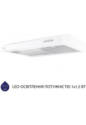Витяжка Minola HPL 612 WH  (плоска)