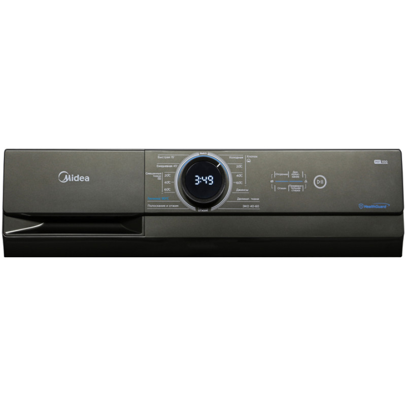 Пральна машина MIDEA MF100W60/ T-UA (графіт)