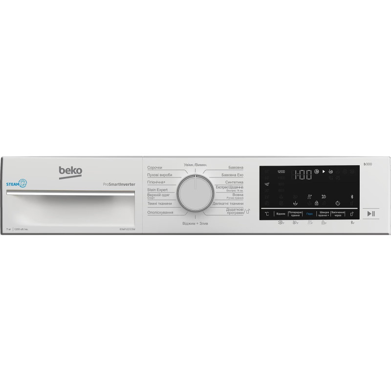Пральна машина Beko B3WFU5723W-UA (7 кг, інвертор)