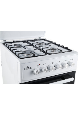 Плита комбінована CASTLE CPG-50W (біла)